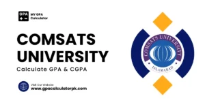 Comsats University GPA and CGPA Calculator