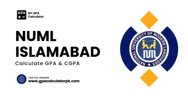 NUML GPA and CGPA Calculator