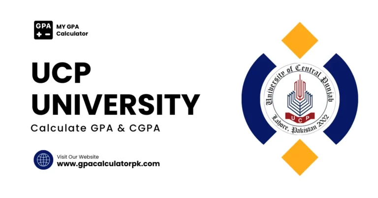 UCP GPA and CGPA Calculator