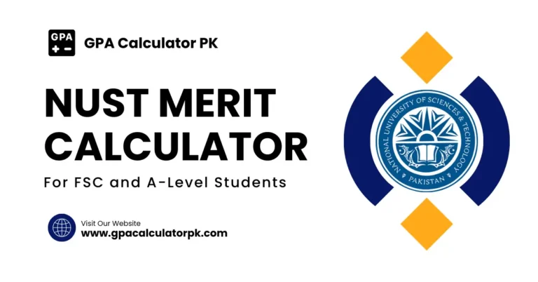 NUST Merit Calculator 2024 | FSC and A-Level Students