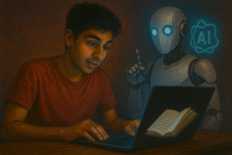 Students Using AI to Study Smarter